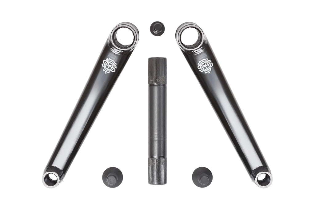 Odyssey BMX Calibur V2 Cranks 165mm - Rust Proof Black