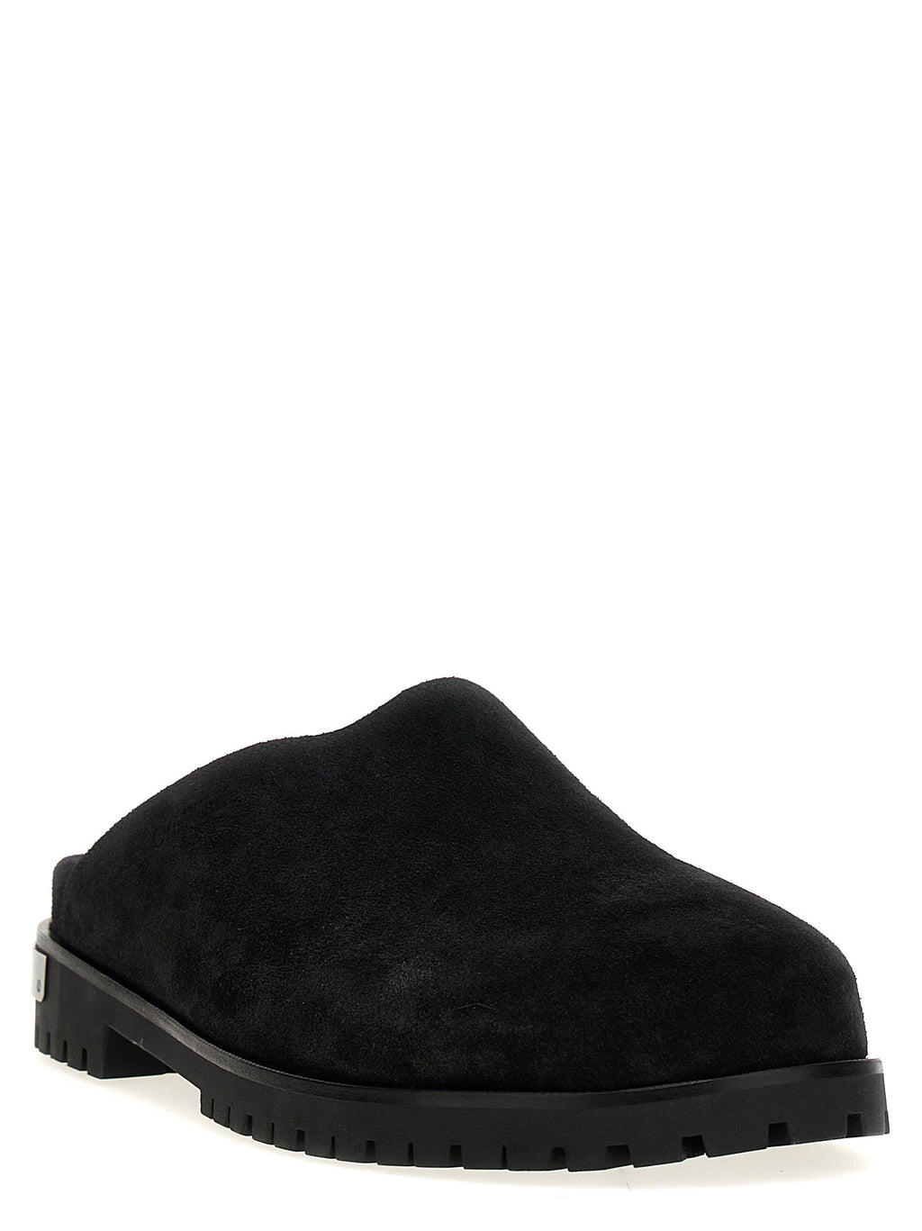 Off White 'Metal Logo' Clogs