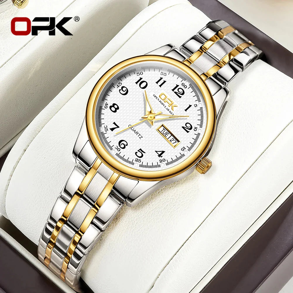 OPK 8110 Waterproof Classic Watch for Ladies.