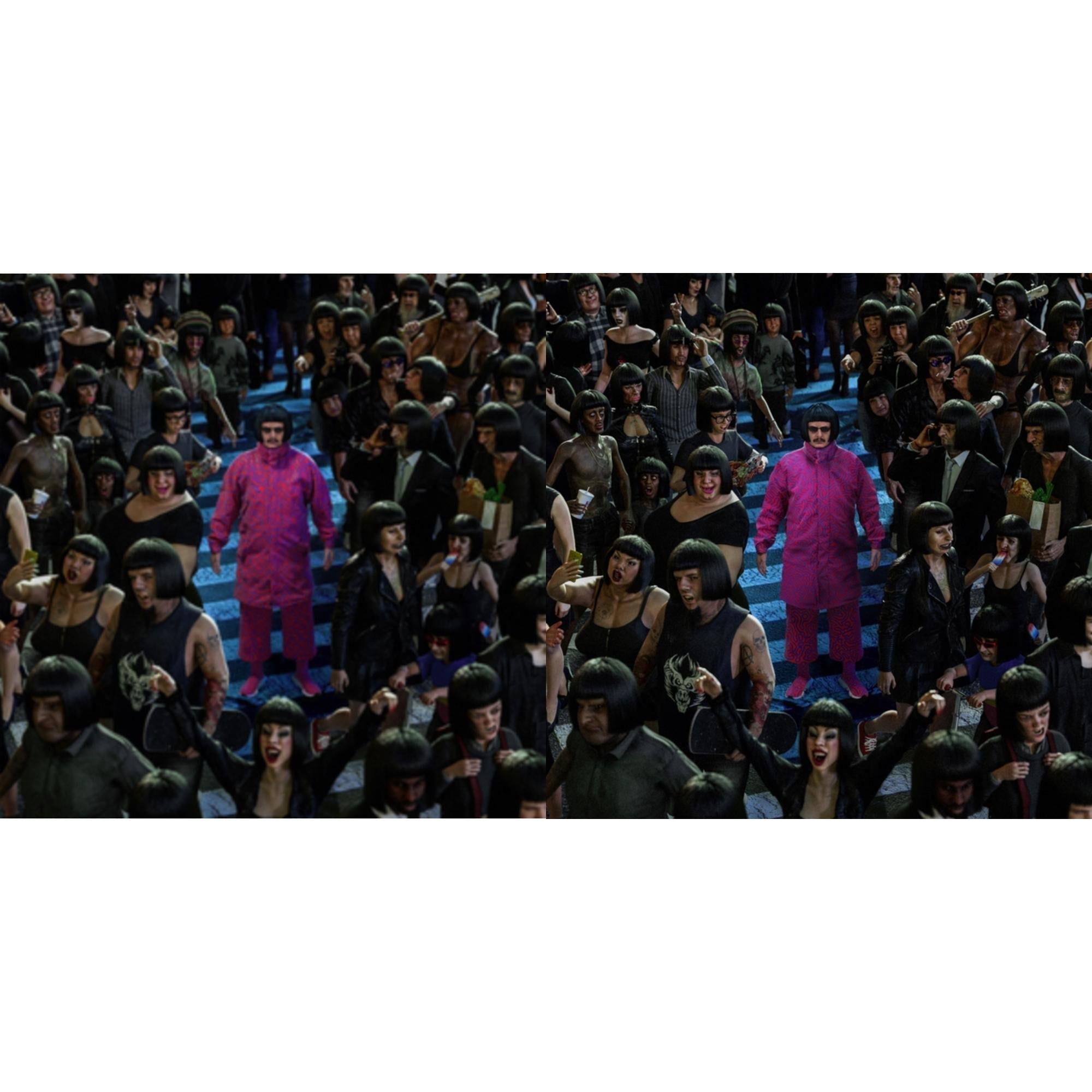 Alone N A Crowd (X) (Apple, Blue Jay & Black Mixed LP Vinyl) & Alone In A Crowd (X) (Red LP Vinyl) (I)