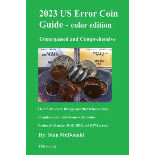 2023 US Error Coin Guide - Color Edition - Paperback