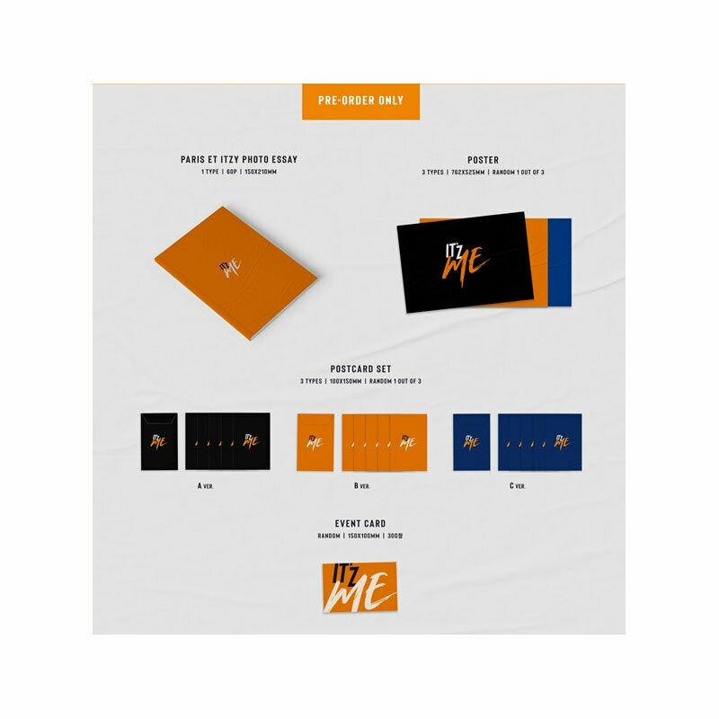 Official ITZY It'Z Me Album (Random Ver)