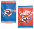 Oklahoma City Thunder 2 Sided Garden Flag