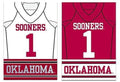 Oklahoma Sooners Garden Flag 2 Sided Jersey