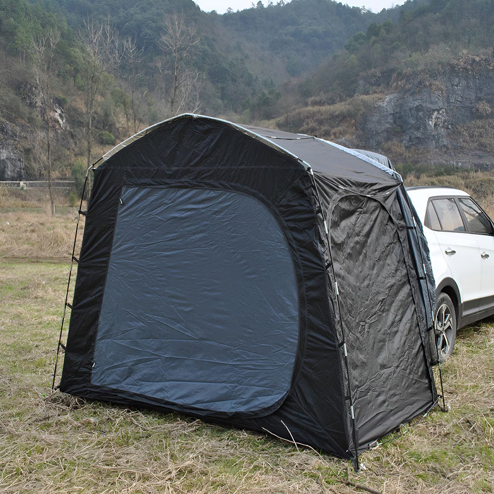Outdoor Camping Tent for Car Rear, Perfect for Self-Driving Trips And Sun Protection While Camping in The Wild, Quick Setup Camping Tent
