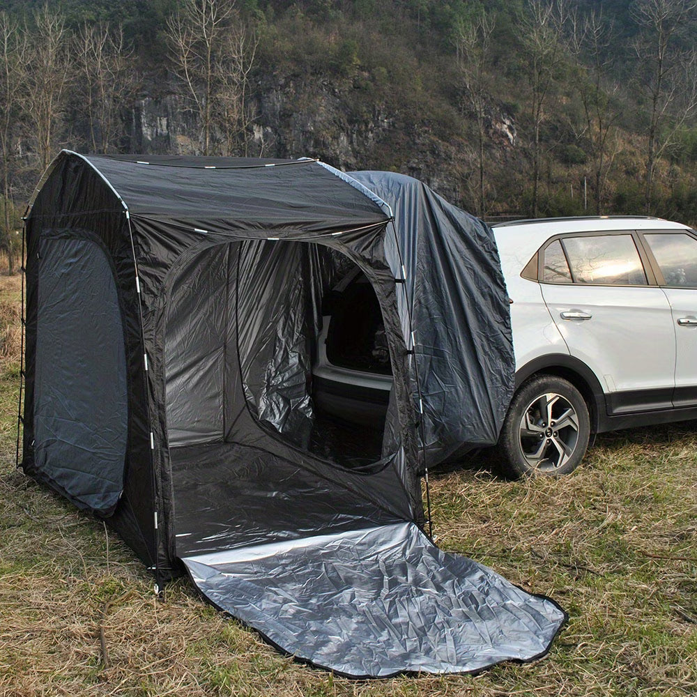 Outdoor Camping Tent for Car Rear, Perfect for Self-Driving Trips And Sun Protection While Camping in The Wild, Quick Setup Camping Tent