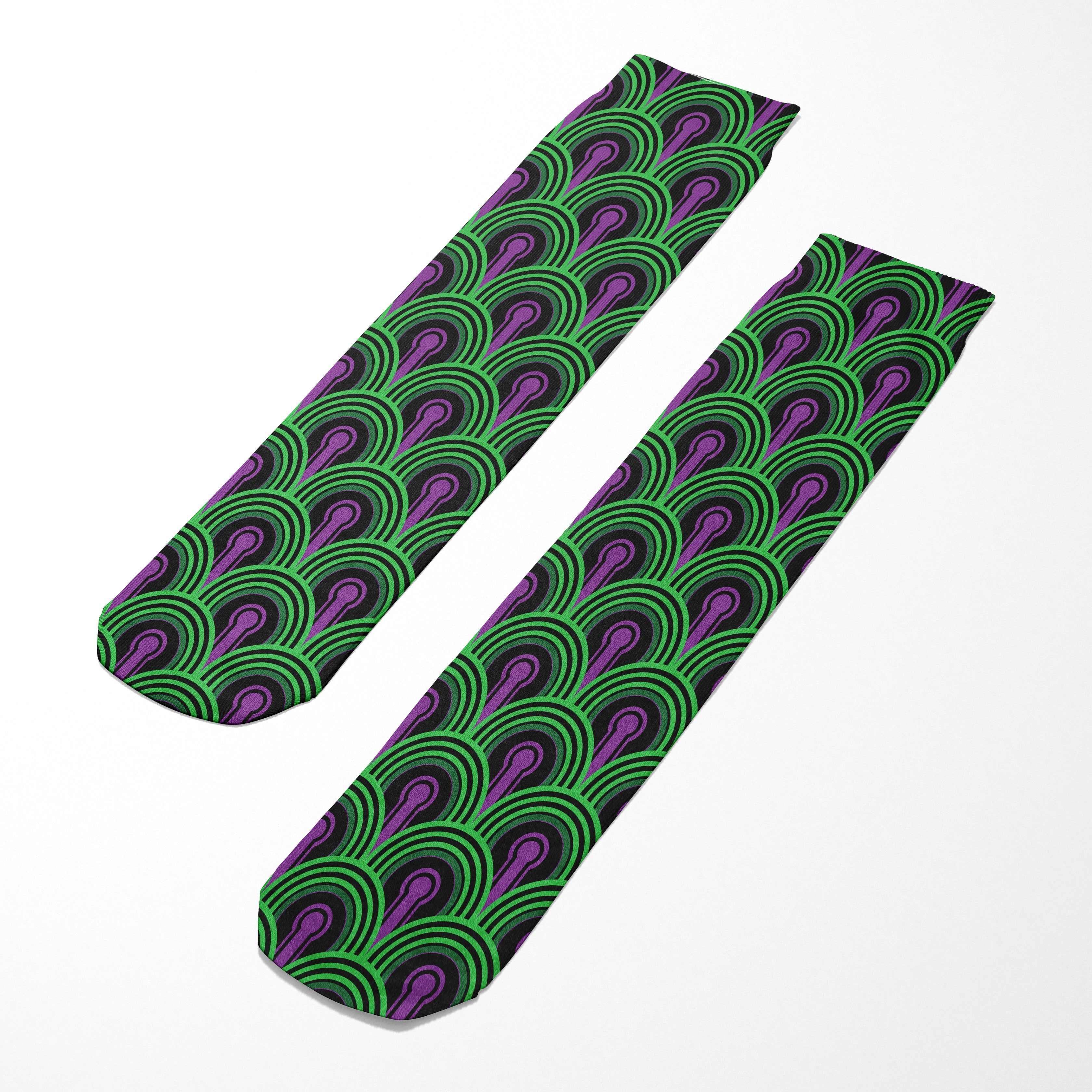 Overlook Room 237 Carpet Socks