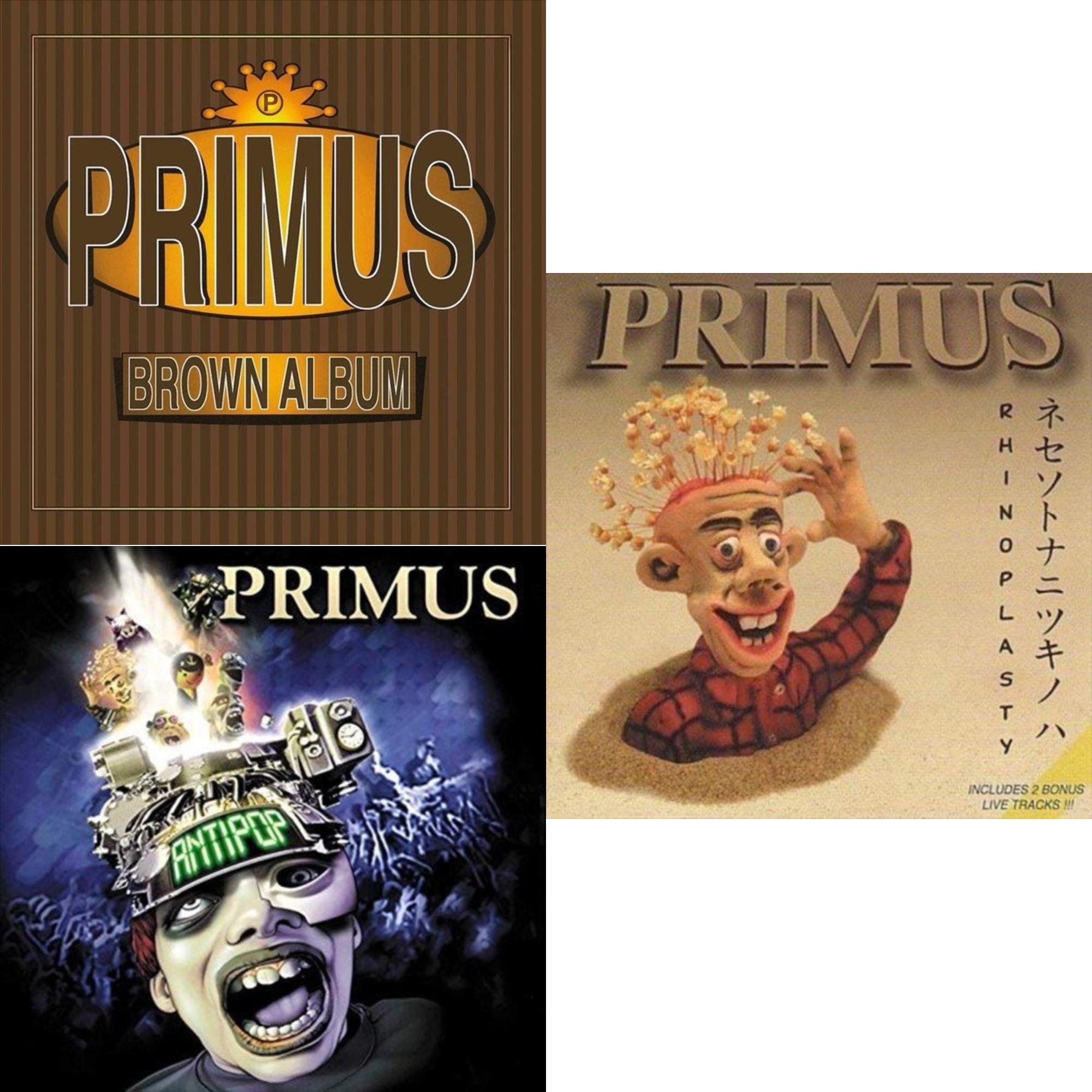 Brown Album (2LP) & Antipop (2 LP) & Rhinoplasty (2 LP)