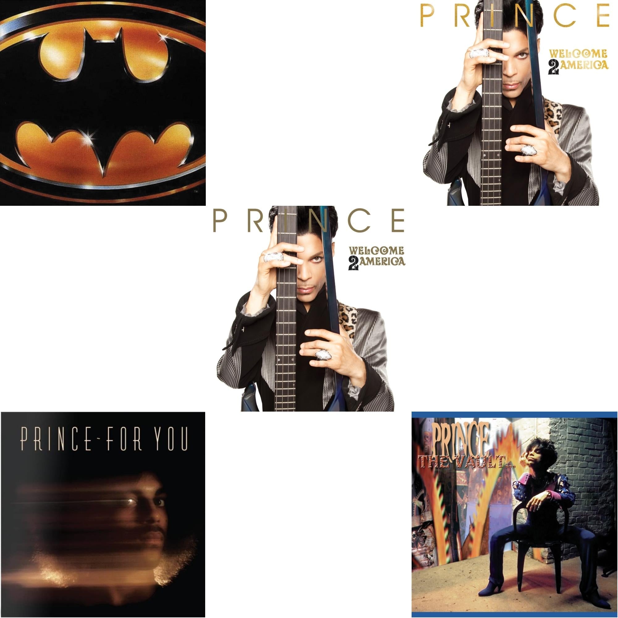 Welcome 2 America (2LP) & For You & Welcome 2 America (Deluxe/2LP/CD/Blu-Ray) & Vault - Old Friends 4 Sale & Batman Ost