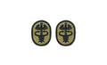 U.S. Army Medical Command Health Service OCP Patch with Hook Fastener (pair)