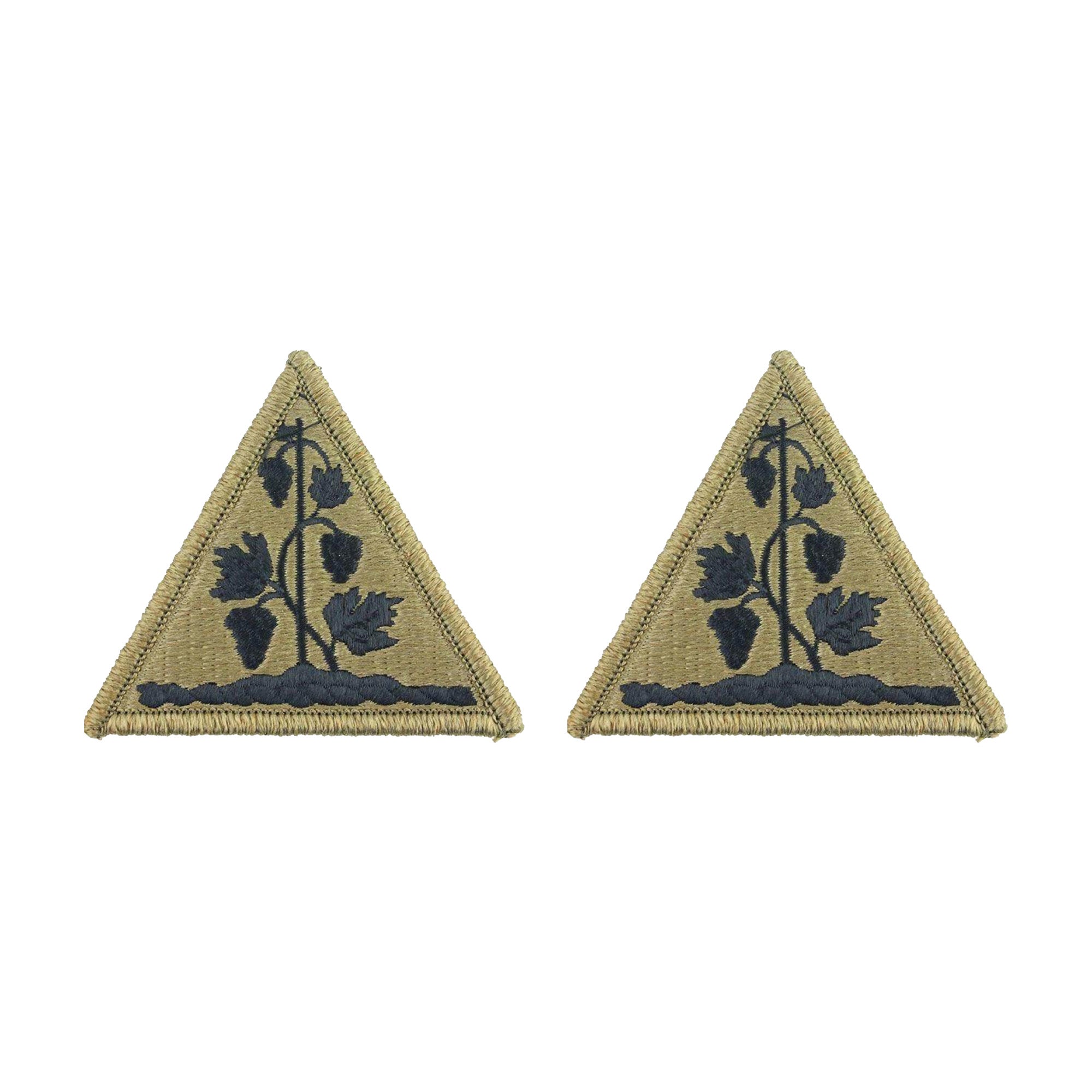 U.S. Army Connecticut National Guard OCP Patch with Hook Fastener (pair)