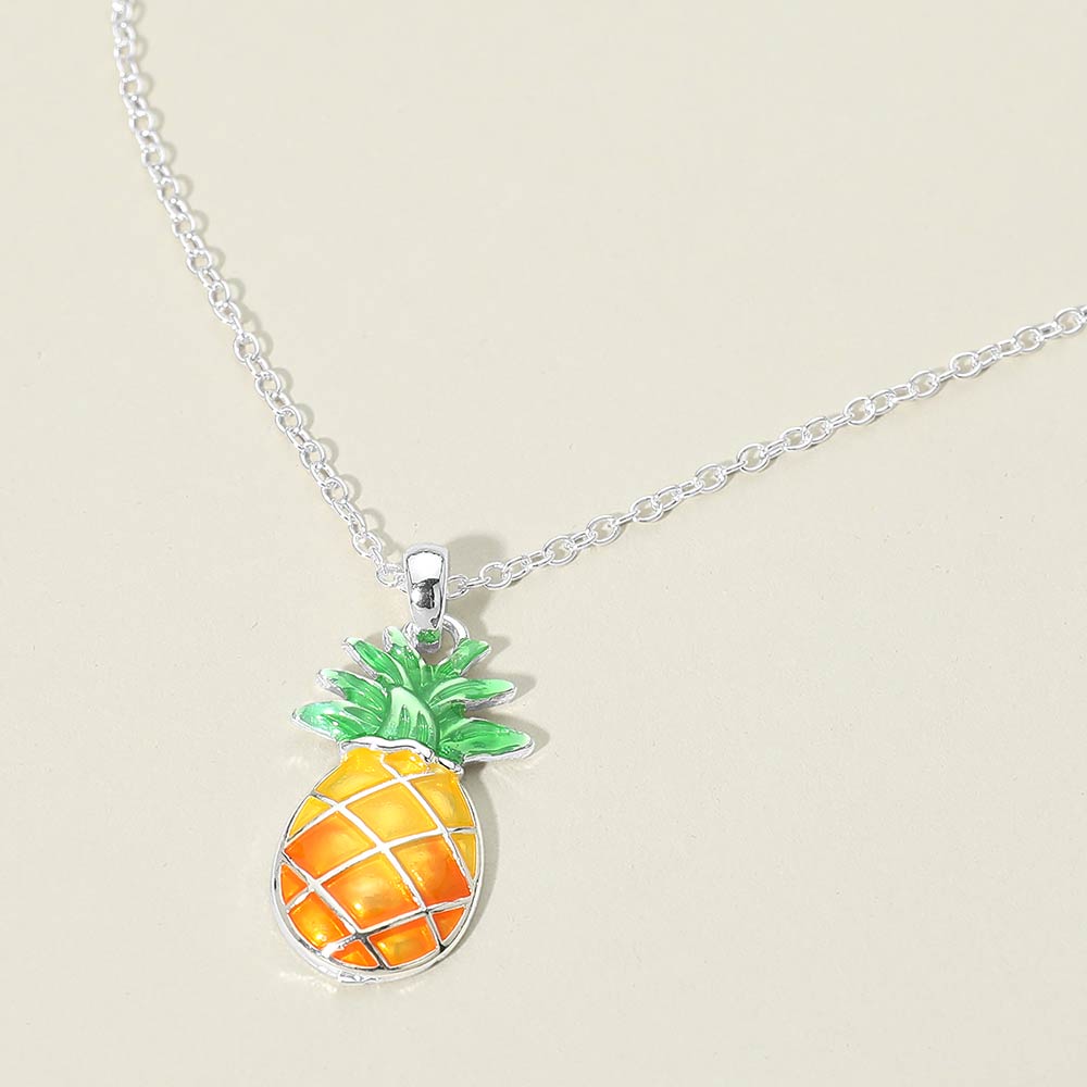 Pineapple Pendant Necklace