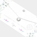 White Gold Dipped Pearl Accented CZ Trimmed Pendant Necklace