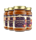 Fond Regenerative Chicken Bone Broth with Shiitake, Sage & Shallot, Case of 4, 14 Fl Oz Each.