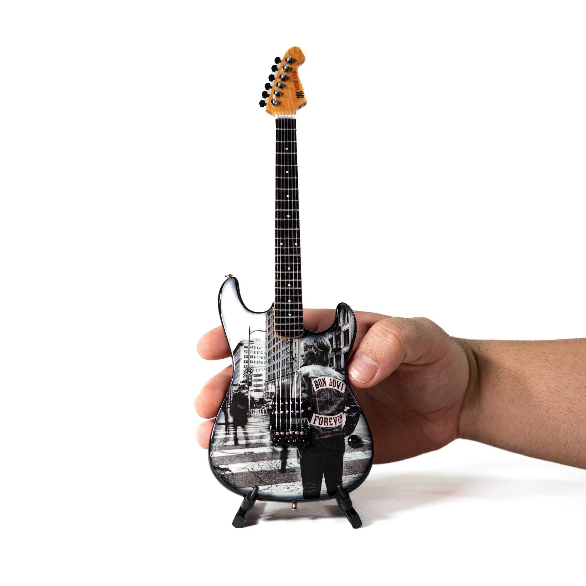Bon Jovi Forever Album Miniature Guitar