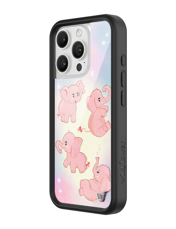Pink Elephants iPhone Case
