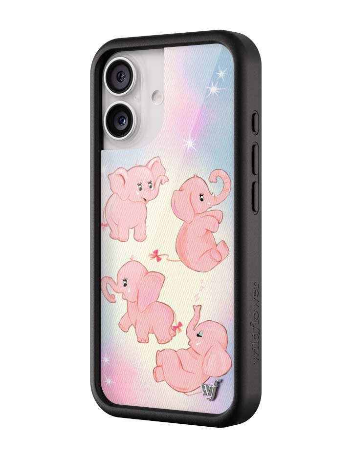 Pink Elephants iPhone Case