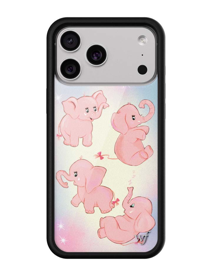 Pink Elephants iPhone Case