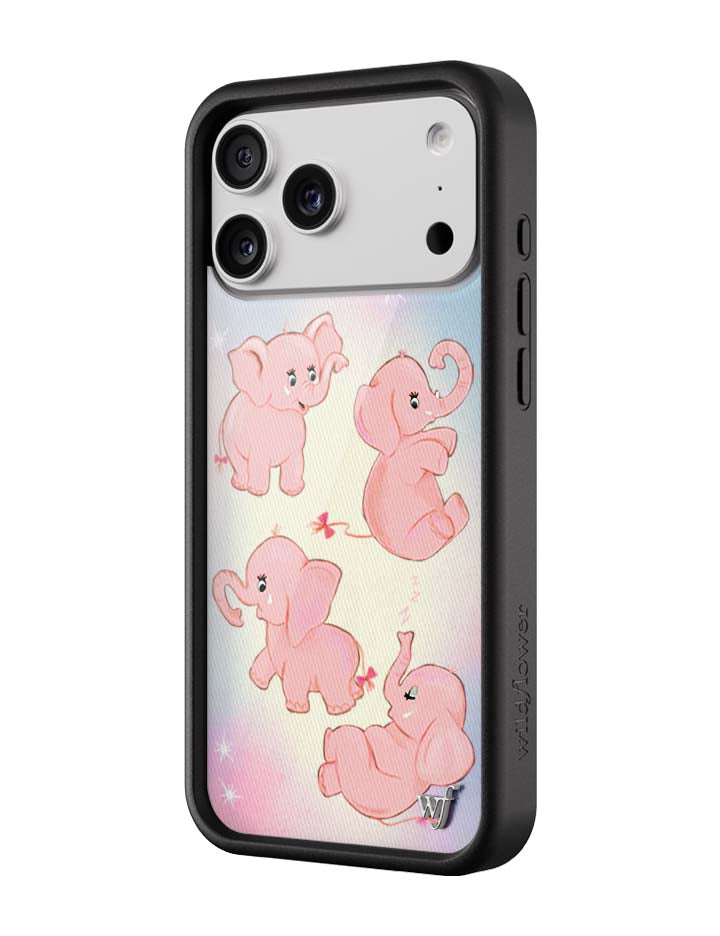 Pink Elephants iPhone Case