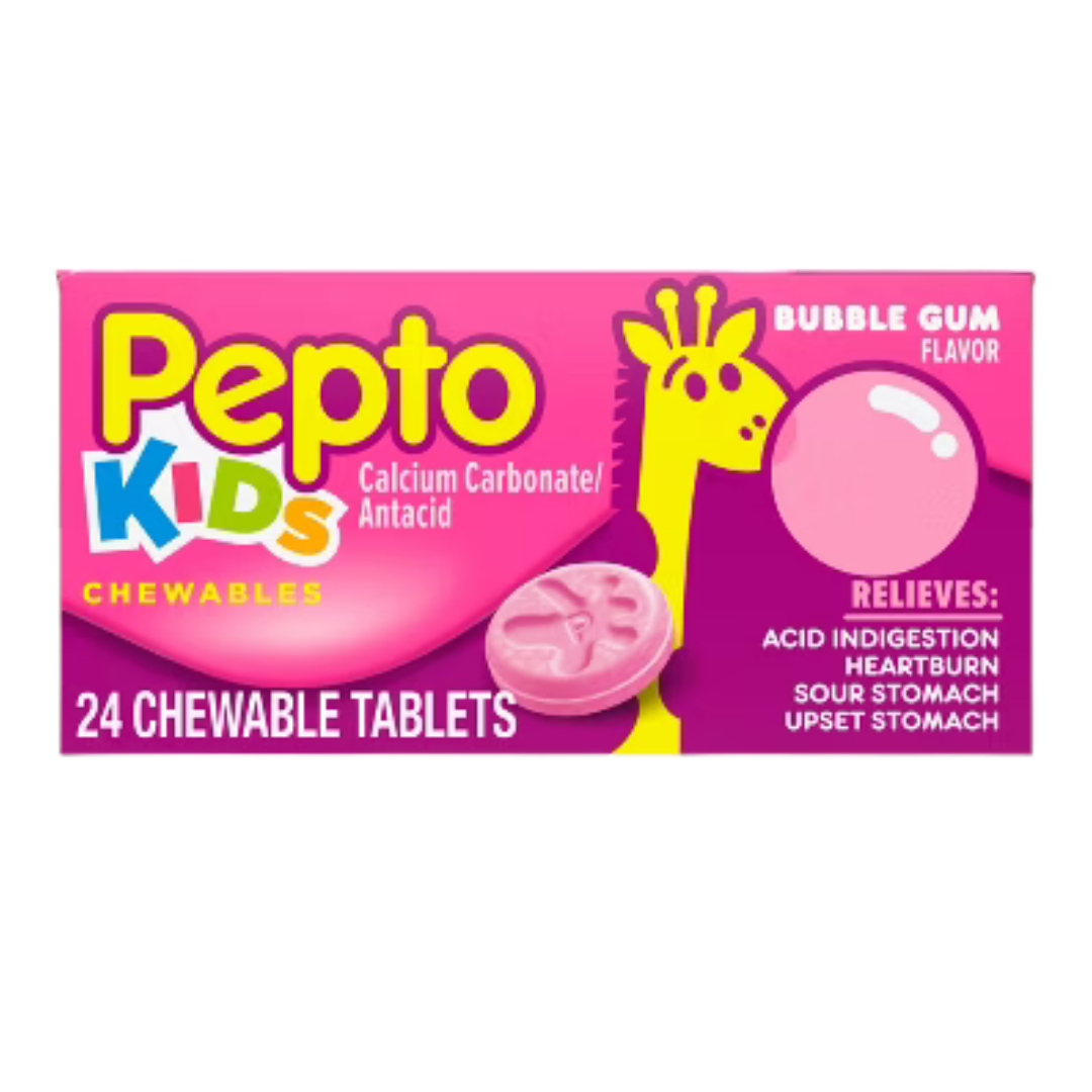 Pepto?Bismol Children’s Bubble Gum Flavor Chewable Tablets (24?count)