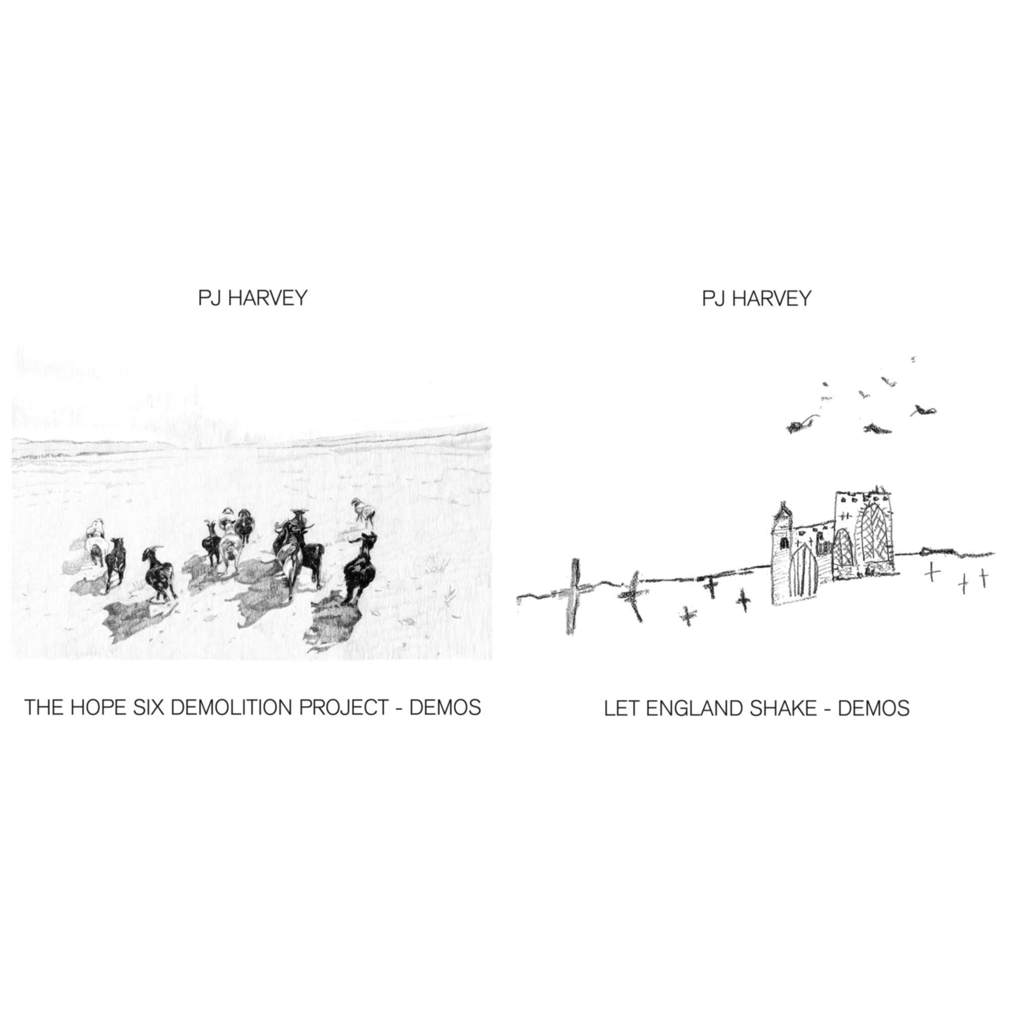 Pj Harvey - Hope Six Demolition Project - Demos & Let England Shake - Demos - LP Vinyl Bundle