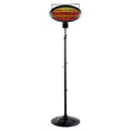 Optimus Garage-Outdoor Floor Standing Infrared Patio Heater with Remote
