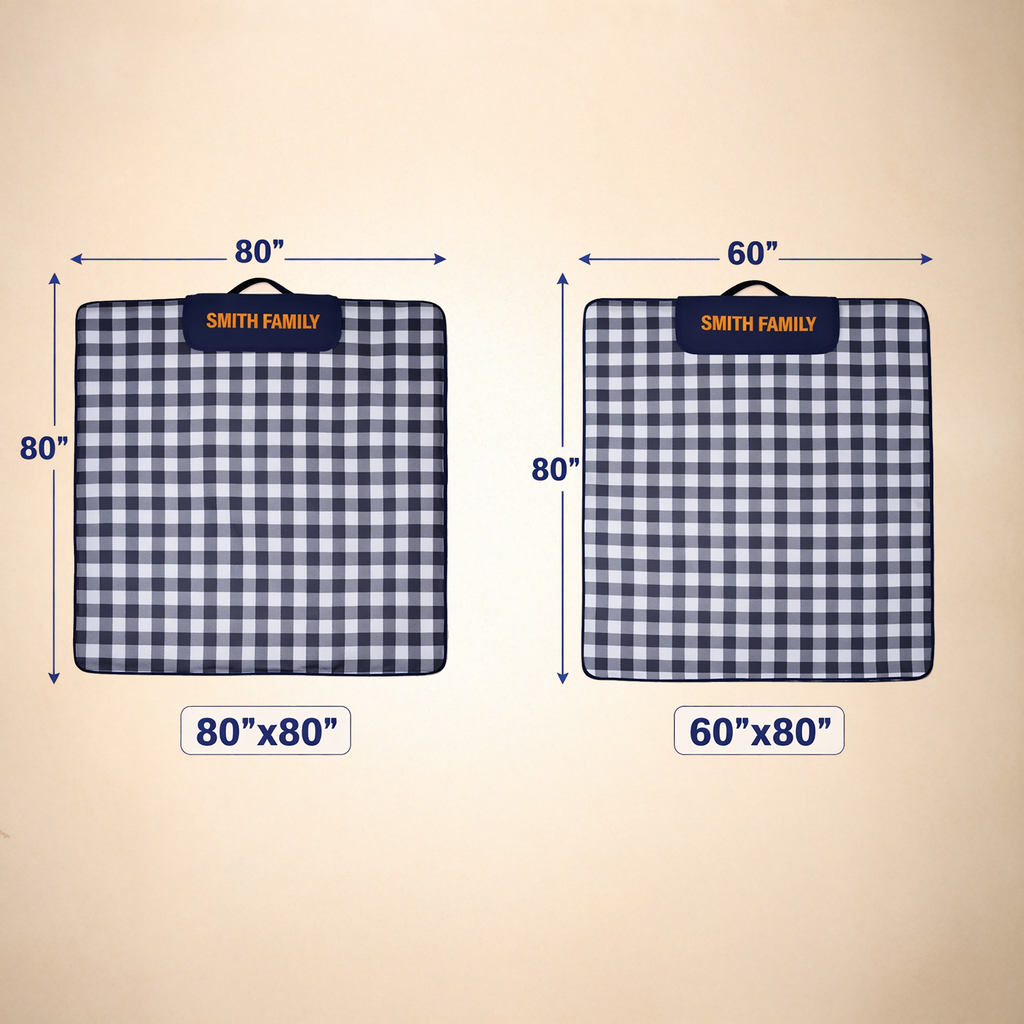 Personalized Large Picnic Blanket
