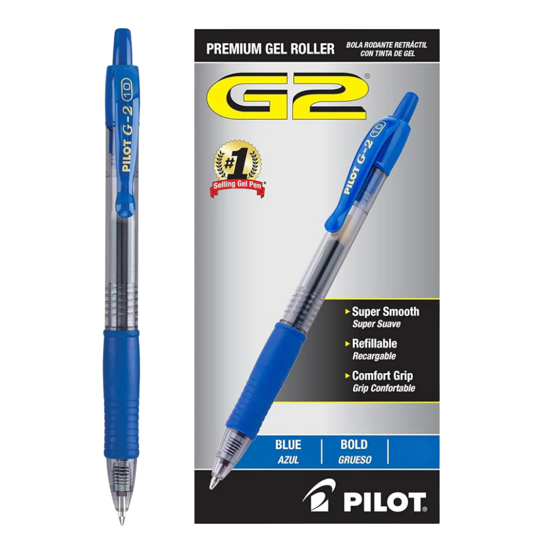 Pilot G2 Premium Gel Roller Pen (0.7?mm, Blue)