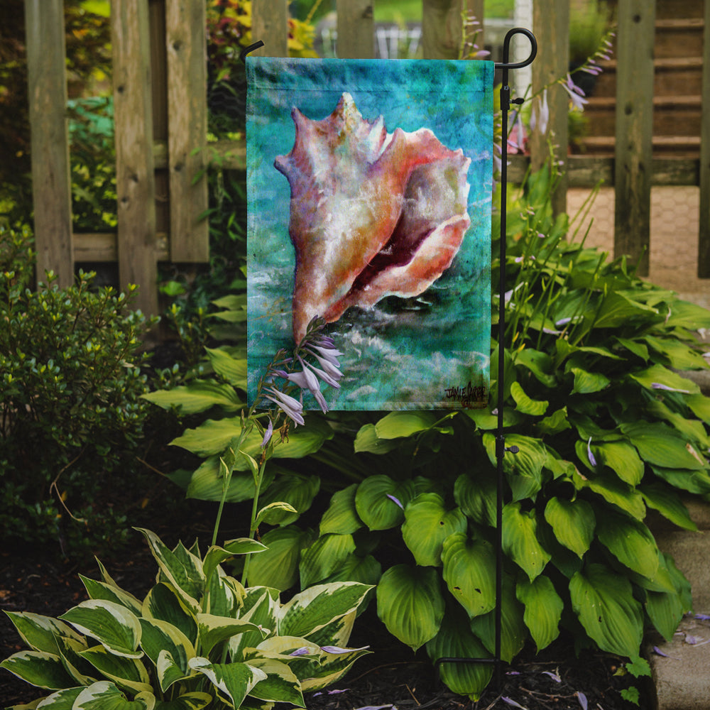 The Jewel of the Sea Shell Garden Flag Mailbox Decorative Yard Banner Outside Patio Artwork for Flower Beds, Garden Size, Multicolor