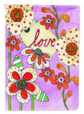 Love is Blooming Valentine's Day Garden Flag Mailbox Decorative Yard Banner Outside Patio Artwork for Flower Beds, Garden Size, Multicolor