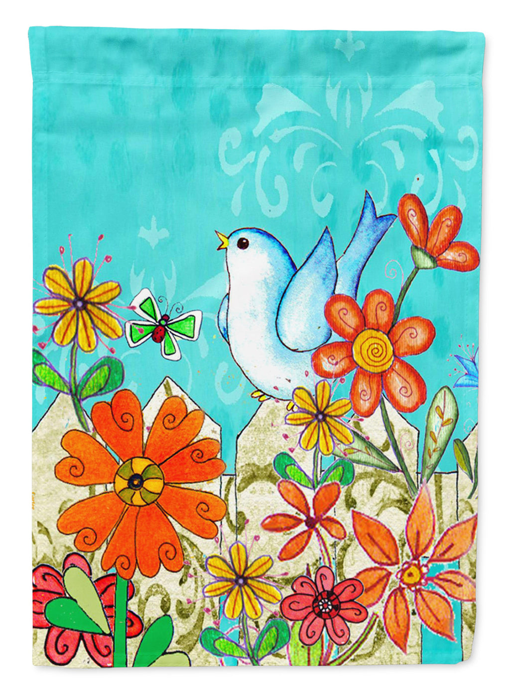 Flower Good Day To Bloom Garden Flag Mailbox Decorative Yard Banner Outside Patio Artwork for Flower Beds, Garden Size, Multicolor