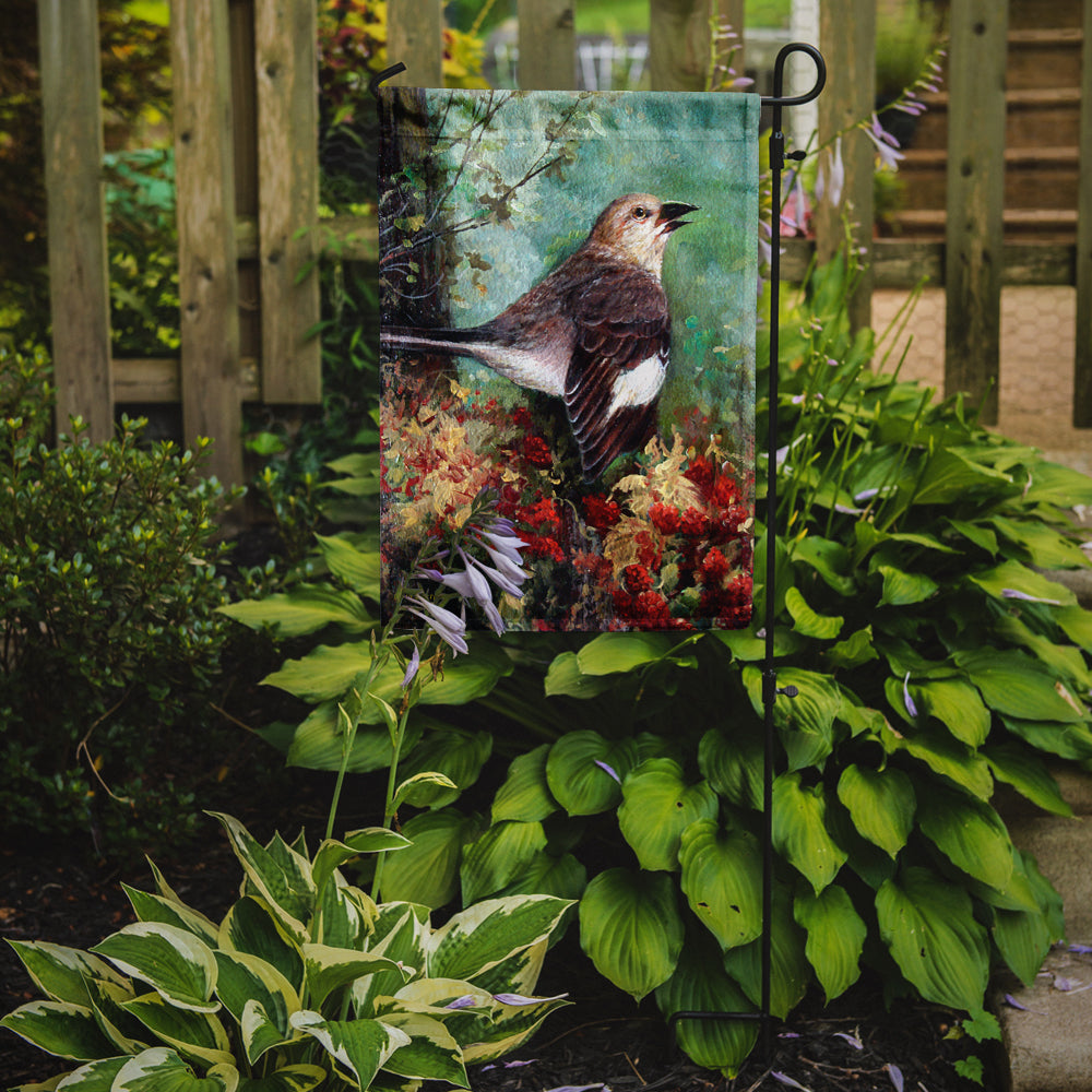 Mockingbird Garden Flag Mailbox Decorative Yard Banner Outside Patio Artwork for Flower Beds, Garden Size, Multicolor