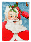 Santa Claus Old Father Christmas Garden Flag Mailbox Decorative Yard Banner Outside Patio Artwork for Flower Beds, Garden Size, Multicolor