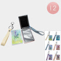 12PCS - Floating Glitter SEA DREAM Sea Life Printed Cosmetic Mirrors