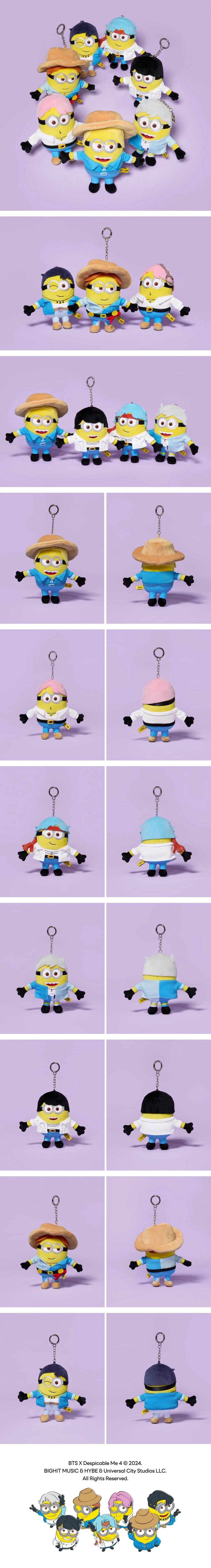 BTS - BTS x Dm4 Official MD Plush Keyring