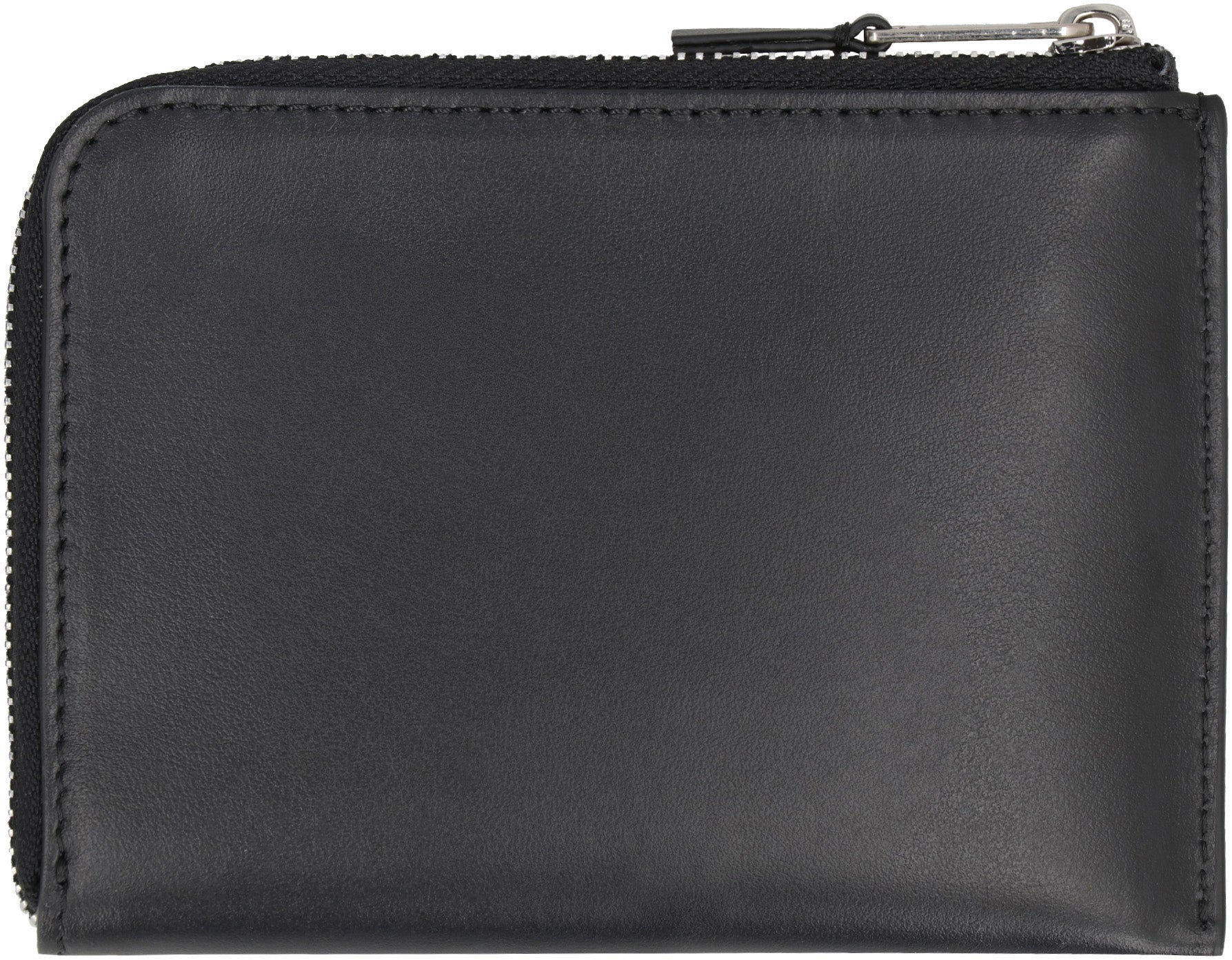 PALM ANGELS Mini Leather Card Holder