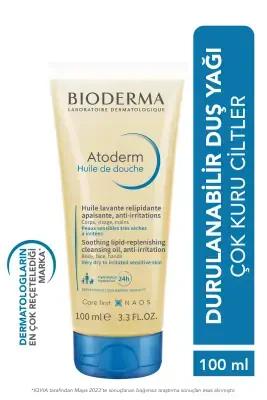 Bioderma Atoderm Shower Oil - Gentle, Moisturizing Cleanser for Dry, Sensitive Skin - 3.38 fl oz