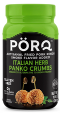 Porq Pork Panko Breadless Italian Herb Crumble, Case of 6 - 10.5 Oz