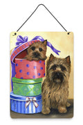 Cairn Terrier Boudoir Wall or Door Hanging Prints Aluminum Metal Sign Kitchen Wall Bar Bathroom Plaque Home Decor Front Door Plaque, 12x16, Multicolor