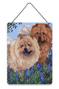 Chow Chow Meadow Wall or Door Hanging Prints Aluminum Metal Sign Kitchen Wall Bar Bathroom Plaque Home Decor Front Door Plaque, 12x16, Multicolor