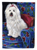 Coton De Tulear Royalty Garden Flag Mailbox Decorative Yard Banner Outside Patio Artwork for Flower Beds, Garden Size, Multicolor