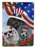 Poodle USA Garden Flag Mailbox Decorative Yard Banner Outside Patio Artwork for Flower Beds, Garden Size, Multicolor
