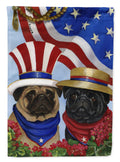 Pug USA Garden Flag Mailbox Decorative Yard Banner Outside Patio Artwork for Flower Beds, Garden Size, Multicolor