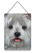 Westie Kissable Face Wall or Door Hanging Prints Aluminum Metal Sign Kitchen Wall Bar Bathroom Plaque Home Decor Front Door Plaque, 12x16, Multicolor