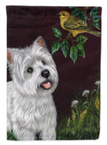 Westie Nature Garden Flag Mailbox Decorative Yard Banner Outside Patio Artwork for Flower Beds, Garden Size, Multicolor