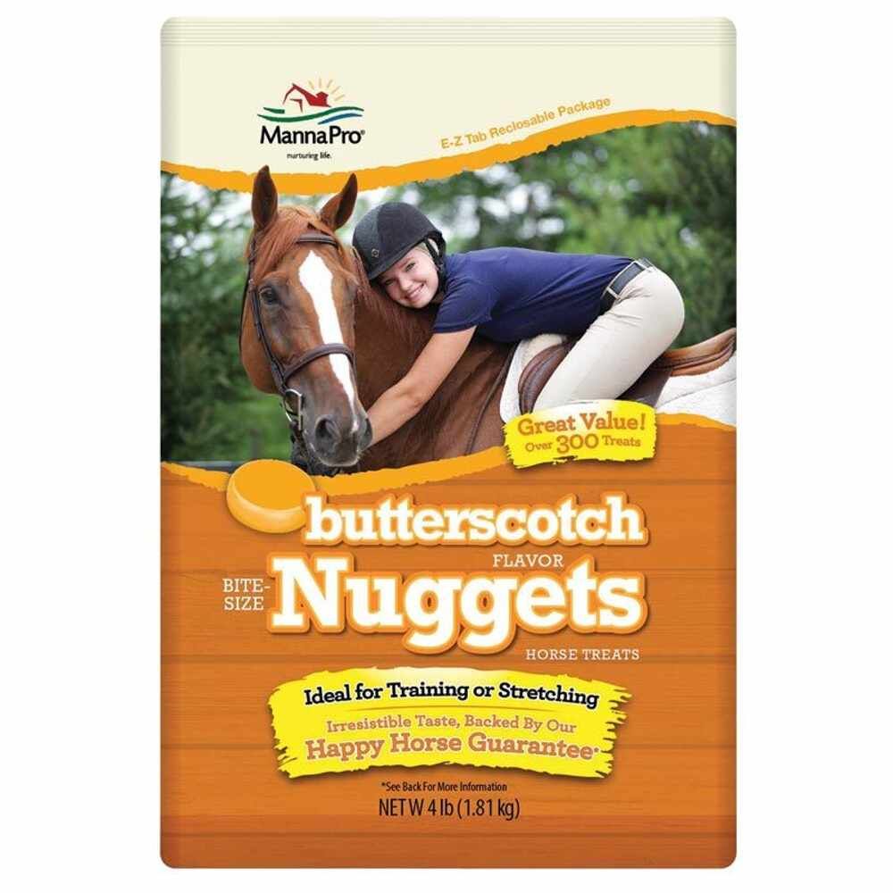 Manna Pro: BUTTERSCOTCH NUGGETS - 4 LB