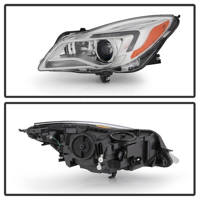 SPYDER xTune 14-17 Buick Regal Driver Side HID Projector Headlights - OEM Left (PRO-JH-BREG14-HID-L) 9943751