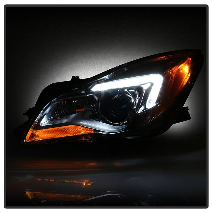 SPYDER xTune 14-17 Buick Regal Driver Side HID Projector Headlights - OEM Left (PRO-JH-BREG14-HID-L) 9943751