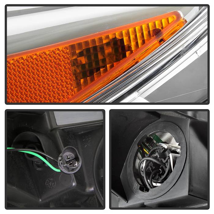 SPYDER xTune 14-17 Buick Regal Driver Side Halogen Projector Headlights - OEM Left (PRO-JH-BREG14-OE-L) 9943737