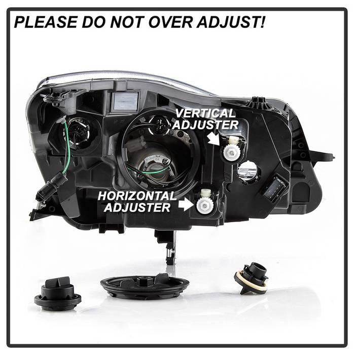 SPYDER xTune 14-17 Buick Regal Driver Side Halogen Projector Headlights - OEM Left (PRO-JH-BREG14-OE-L) 9943737